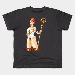 Teela Warrior Kids T-Shirt